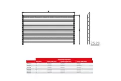 Maxivent by Econox Lamellengitter für MR4565 horizontal - LV