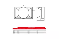 Maxivent Rundstecker für M4012 horizontal - RC