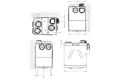 Orcon HRC-300 MaxComfort DN150 – 300 m³/h