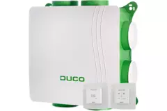 DucoBox Silent 2.0 400 m³/h + 2x CO2-Sensor - Sicherheitsstecker