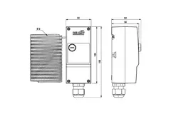 Maxivent Frostschutzsensor
