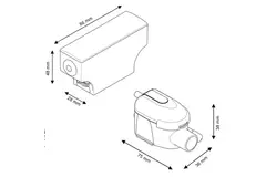 Maxivent Kondensatpumpe für M40XX Geräte - CP