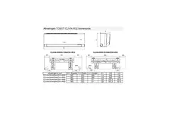 TOSOT CLIVIA by GREE Klimaanlage Inverter Weiß R32 5,3 kW Set