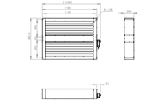 Motor-Absperrklappe mit Federrücklauf für ROTO K / RHE 4200 V – MAK R 4200 V01