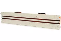 Ergovent rahmenloser Schlitzauslass 1050 mm mit Anschlussdurchmesser 125 mm - Klimatisierung - 2 Schlitze