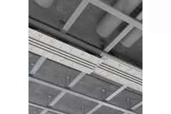 Ergovent rahmenloses Raster 1000 mm mit Anschlussdurchmesser 150 mm - Klimatisierung - 3 Schlitze