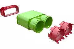 Ubbink Air Excellent 2x 23C - 55SC Reduzierstück