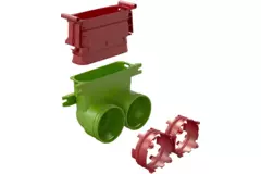 Ubbink Air Excellent 2x 34C - 45SC biegen 90° Reduzierstück
