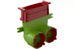 Ubbink Air Excellent 2x 34C - 45SC biegen 90° Reduzierstück