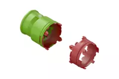 Ubbink Air Excellent 48C Anschluss für DBOX Luftverteilerkasten 200/800