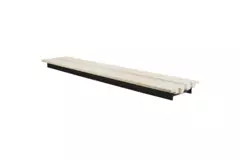 Ergovent Zwischenstück für modulare Steckschlitzauslässe 1050 mm - 1 Schlitz