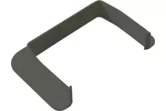 Optimalduct Climclick Wandrosette 80x60 mm RAL 7016 Anthrazit