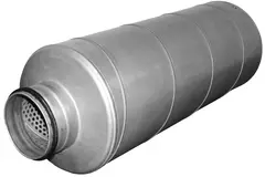Spiro-SAFE-Schalldämpfer Durchmesser 150 mm - Länge 900 mm (100 mm Isolierung)