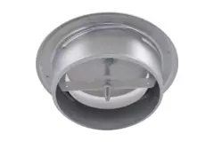 Entlüftungsventil 125 mm Metall - E-DVS125 RAL9016