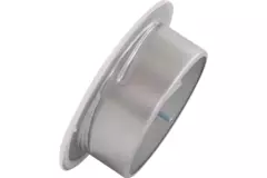 Entlüftungsventil 125 mm Metall - E-DVS125 RAL9016