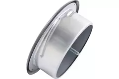 Entlüftungsventil 160 mm Metall - E-DVS160 RAL9005 30% glänzend