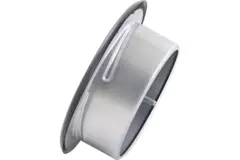 Belüftungsventil 160 mm Metall - S-DVS160 RAL9005 30% glänzend