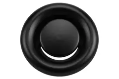 Lüftungsauslassventil Metall 200mm mit Federklemmen - DVS-C200 - RAL 9005 30% glänzend