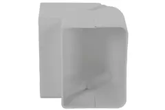 ClimaConnect Außenbogen für Montageschacht 75 mm - RAL 9010
