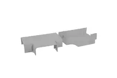 ClimaConnect T-Stück für Montageschacht 100 mm - RAL 9010
