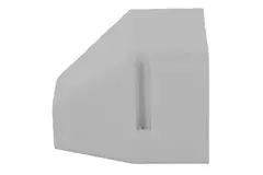 ClimaConnect Endstück für Montageschacht 100 mm - RAL 9010