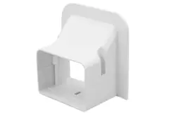 ClimaConnect Wandrosette für Montagekanal 75 mm - RAL 9010
