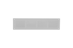 Wandgitter 500x100mm Aluminium - RAL9016