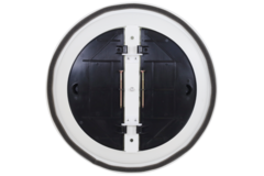 Deckendiffusor rund mit festem Muster Ø 150 mm - RAL9010