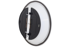 Deckendiffusor rund mit festem Muster Ø 150 mm - RAL9010