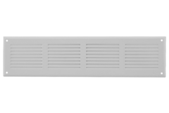 Wandgitter 500x100mm Aluminium - RAL9016