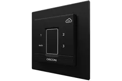 Abdeckung schwarz für Orcon CO₂ Unterputz-Kontrollsensor 15RF