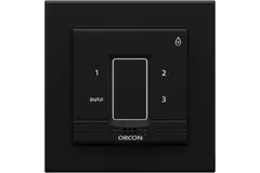 Abdeckkappe schwarz für Orcon-Feuchtigkeitseinbau-Kontrollsensor 15RF