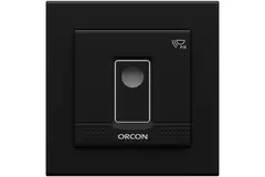 Abdeckung schwarz für Orcon Bewegungsmelder Einbau 15RF
