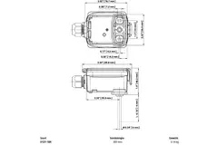Belimo Kanal-/Tauchtemperaturfühler PT1000 300x6 mm - 01DT-1BR