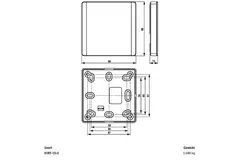 Belimo Raumtemperaturfühler Ni1000TK5000 - 01RT-1D-0