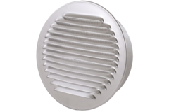 Lüftungsgitter rund 80 mm aus Aluminium - EL-A-R80 ALU