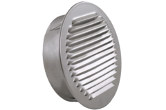 Lüftungsgitter rund 200 mm Aluminium - EL-A-R200 ALU