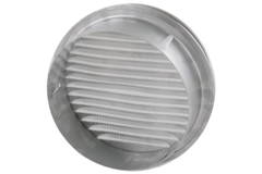 Lüftungsgitter rund 200 mm Aluminium - EL-A-R200 ALU
