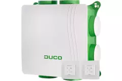 DucoBox Silent 2.0 400 m³/h + RF-Steuerung + CO2-Sensor - Sicherheitsstecker
