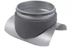 Thermoduct Sattelstück 90 Grad mit Abzweigung durchmesser 125 mm