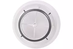 ClimaConnect Design-Ventil, rund, Ø 125 mm – weiß