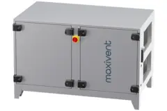 Maxivent WTW-Lüftungsgeräte mit Gegenstromwärmetauscher, 700 m³/h, mit elektrischem Heizelement, horizontal rechts – PHE 700 H EOJR