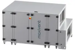 Maxivent WTW-Lüftungsgeräte mit Gegenstromwärmetauscher, 5000 m³/h, mit Warmwasserregister, horizontal links – PHE 5000 H WOJL T 01