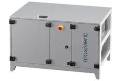 Maxivent WTW-Lüftungsgeräte mit Wärmetauscherrad, 1500 m³/h, mit Warmwasserregister, horizontal rechts – RHE 1500 H WOJR