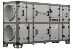 Maxivent WRG Lüftungsgerät  mit Gegenstromwärmetauscher 1200 m³/h horizontal links - M4512