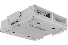 Maxivent WRG Lüftungsgerät für Deckenmontage mit Gegenstromwärmetauscher 400 m³/h horizontal links - M4004