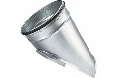 Sattelstück Ø 315 mm – 160 mm (45°) – verzinkt