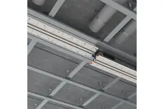 Ergovent, einbaubares, rahmenloses Liniengitter, 1050 mm, mit Anschlussdurchmesser 125 mm – Klimaanlage – 2 Schlitze