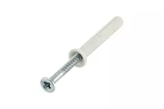 Metallständer Befestigung Nylon Dübel 6x40 mm (200 Stück)