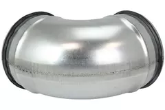 Kurzer Wickelfalz Bogen 90° Ø 150mm